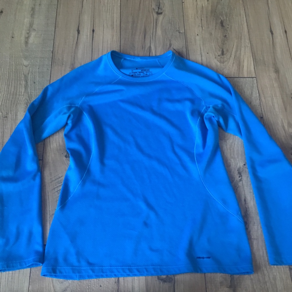 Patagonia Womens Capeliene Baselayer blue